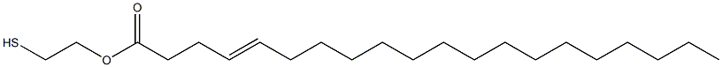 4-Icosenoic acid 2-mercaptoethyl ester Struktur