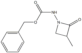 3-Methyl-1-[benzyloxycarbonylamino]azetidin-2-one Struktur