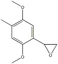 2-(2,5-Dimethoxy-4-methylphenyl)oxirane Struktur