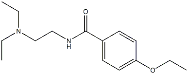 N-[2-(Diethylamino)ethyl]-4-ethoxybenzamide Struktur