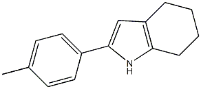 2-(4-Methylphenyl)-4,5,6,7-tetrahydro-1H-indole Struktur