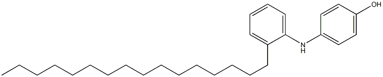 2'-Hexadecyl[iminobisbenzen]-4-ol Struktur