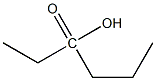 [R,(-)]-(3-2H)Hexanoic acid Struktur