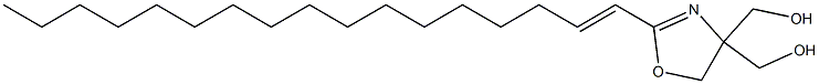 4,4-Bis(hydroxymethyl)-2-(1-heptadecenyl)-2-oxazoline Struktur