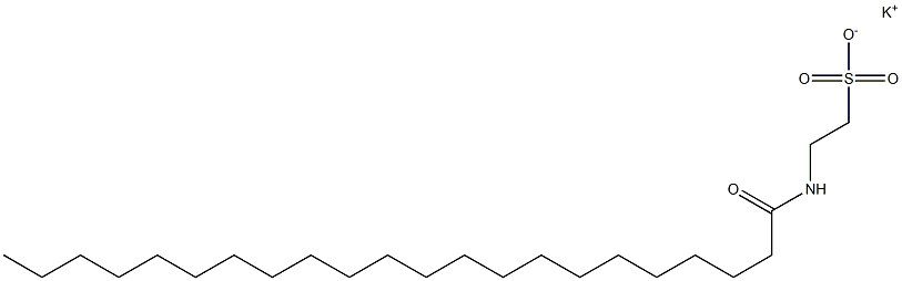 N-(1-Oxodocosyl)taurine potassium salt Struktur