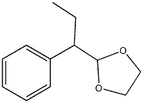 2-(1-Phenylpropyl)-1,3-dioxolane Struktur