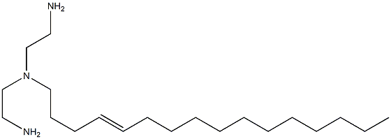 N,N-Bis(2-aminoethyl)-4-hexadecen-1-amine Struktur