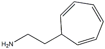 2,4,6-Cycloheptatriene-1-ethanamine Struktur