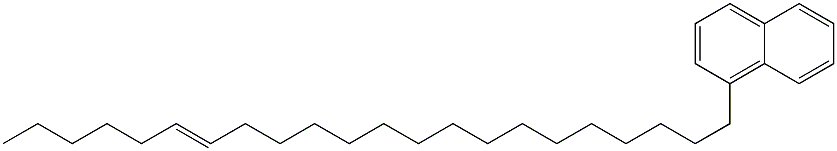 1-(16-Docosenyl)naphthalene Struktur