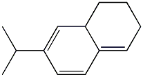 1,2,3,8a-Tetrahydro-7-isopropylnaphthalene Struktur