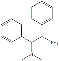 N,N-Dimethyl-1,2-diphenyl-1,2-ethanediamine Struktur