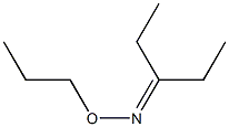 3-Pentanone O-propyl oxime Struktur