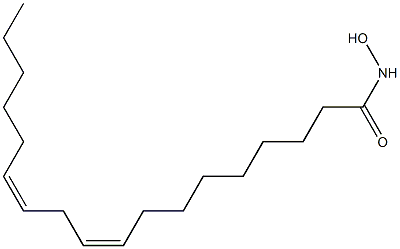 Linoleylhydroxamic acid Struktur