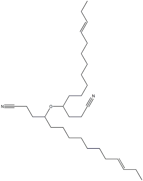 2-Cyanoethyl(9-dodecenyl) ether Struktur