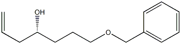 (R)-7-(Benzyloxy)-1-heptene-4-ol Struktur