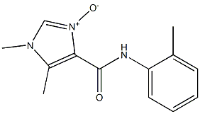 1,5-Dimethyl-N-(2-methylphenyl)-1H-imidazole-4-carboxamide 3-oxide Struktur