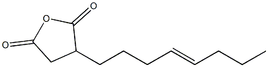 2-(4-Octenyl)succinic anhydride Struktur