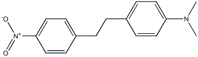 N,N-Dimethyl-4-[2-(4-nitrophenyl)ethyl]aniline Struktur