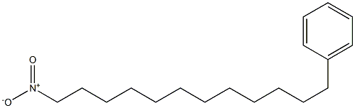 1-Nitro-12-phenyldodecane Struktur