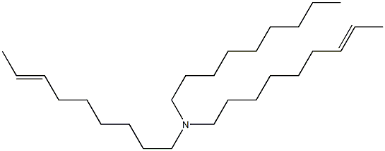 N-Nonyldi(7-nonenyl)amine Struktur