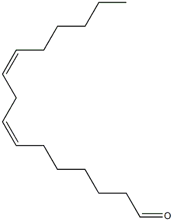 (7Z,10Z)-7,10-Hexadecadienal Struktur