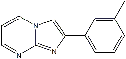 2-(3-Methylphenyl)imidazo[1,2-a]pyrimidine Struktur