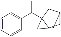 2-(1-Phenylethyl)tricyclo[2.2.1.02,6]heptane Struktur