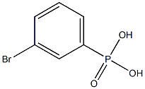 3-Bromophenylphosphonic acid Struktur