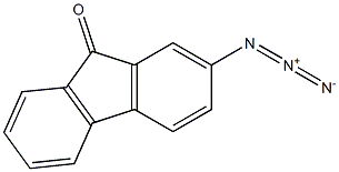 2-Azido-9H-fluoren-9-one Struktur