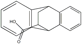 9,10-Dihydro-9,10-ethanoanthracene-11-carboxylic acid Struktur