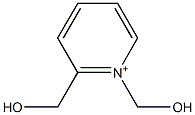 2-(Dihydroxymethyl)pyridinium Struktur