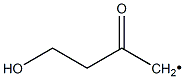 4-Hydroxy-2-oxobutyl radical Struktur