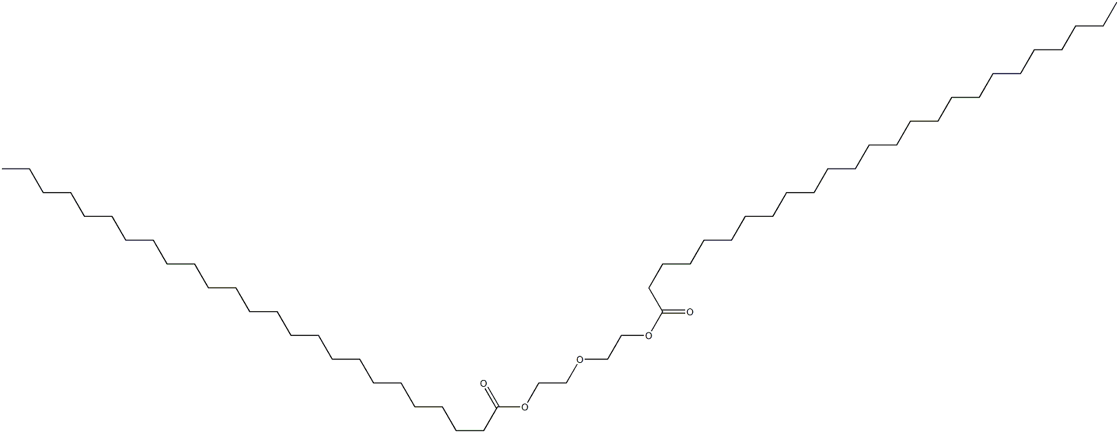 Bispentacosanoic acid oxybisethylene ester Struktur