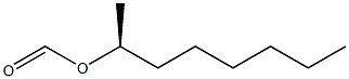 (-)-Formic acid (S)-1-methylheptyl ester Struktur