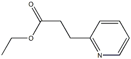 Pyridine-2-propanoic acid ethyl ester Struktur