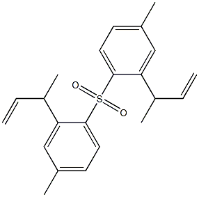 (+)-1-Methyl-2-propenyl(4-methylphenyl) sulfone Struktur