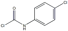 p-Chlorophenylcarbamic acid chloride Struktur