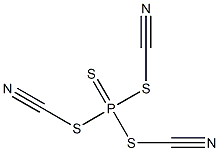 Thiophosphoryltri(thiocyanate) Struktur