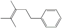 2,3-Dimethyl-5-phenyl-2-pentene Struktur