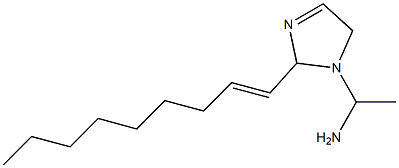 1-(1-Aminoethyl)-2-(1-nonenyl)-3-imidazoline Struktur