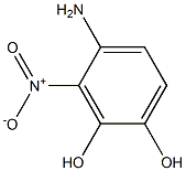 4-Amino-3-nitropyrocatechol Struktur