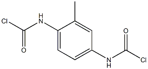 (2-Methyl-1,4-phenylene)bis(carbamoyl chloride) Struktur