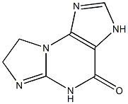 7,8-Dihydro-3H-imidazo[2,1-b]purin-4(5H)-one Struktur