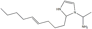 1-(1-Aminoethyl)-2-(4-nonenyl)-4-imidazoline Struktur