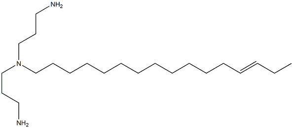 3,3'-(13-Hexadecenylimino)bis(1-propanamine) Struktur