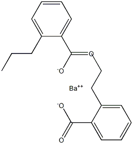 Bis(2-propylbenzoic acid)barium salt Struktur