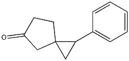 1-Phenylspiro[2.4]heptan-5-one Struktur