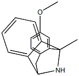 3-Methoxy-5-methyl-10,11-dihydro-5H-dibenzo[a,d]cyclohepten-5,10-imine Struktur