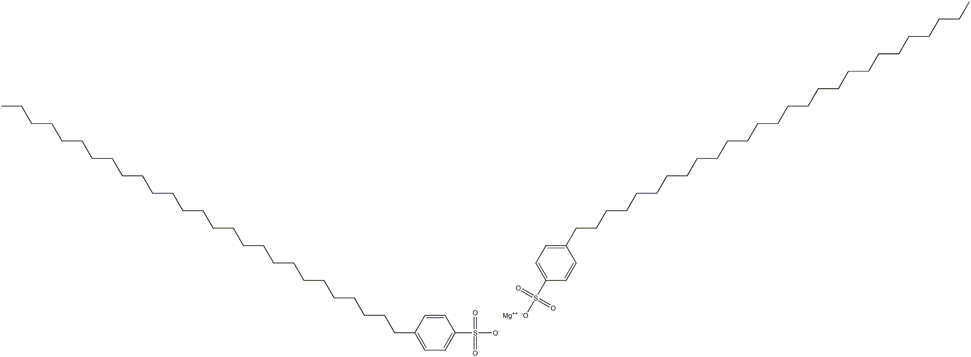 Bis(4-heptacosylbenzenesulfonic acid)magnesium salt Struktur