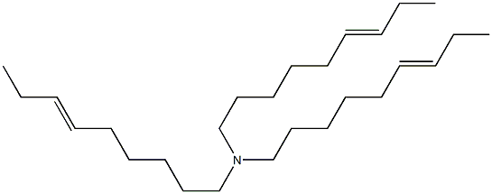 Tri(6-nonenyl)amine Struktur